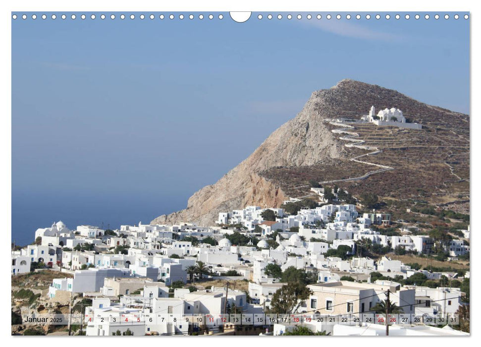 Folegandros Ein griechischer Traum (CALVENDO Wandkalender 2025)