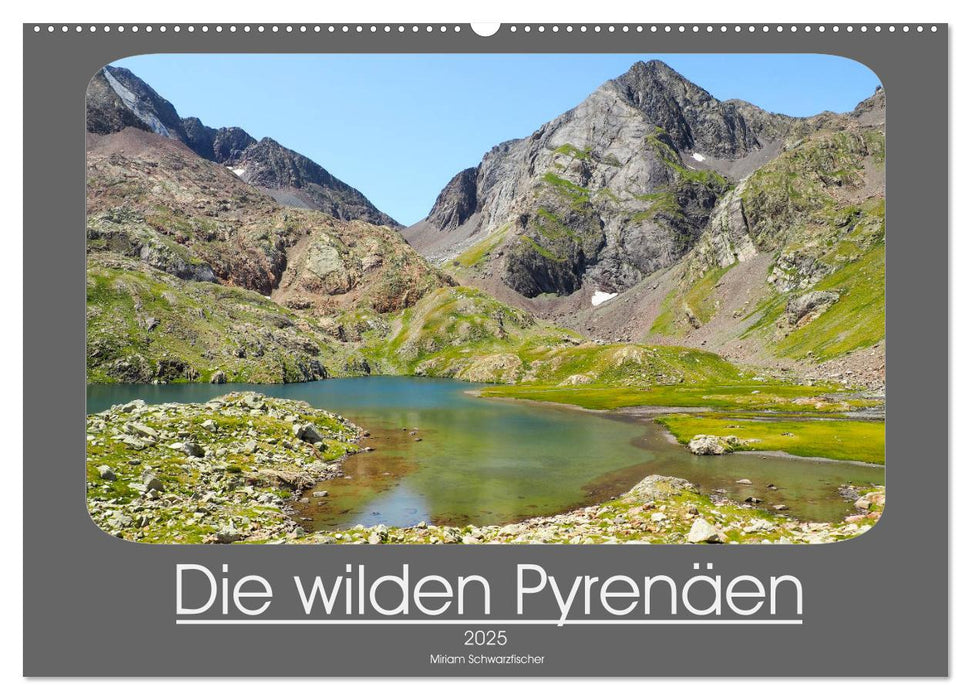 Die wilden Pyrenäen (CALVENDO Wandkalender 2025)