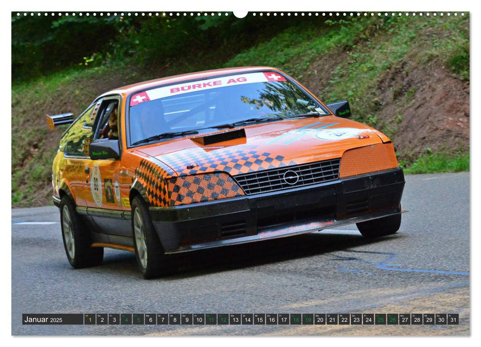 OLDTIMER BERGRENNEN - OPEL AM START (CALVENDO Wandkalender 2025)