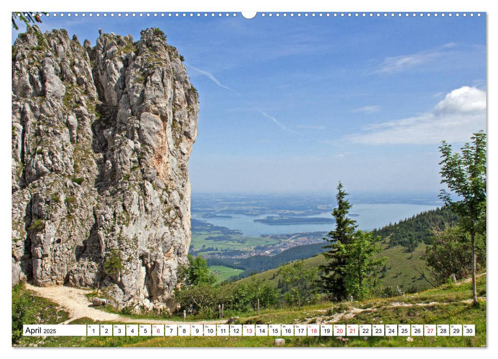 Chiemsee - Sommerferien am bayrischen Meer (CALVENDO Premium Wandkalender 2025)