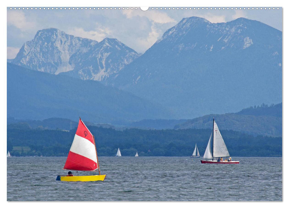 Chiemsee - Sommerferien am bayrischen Meer (CALVENDO Premium Wandkalender 2025)