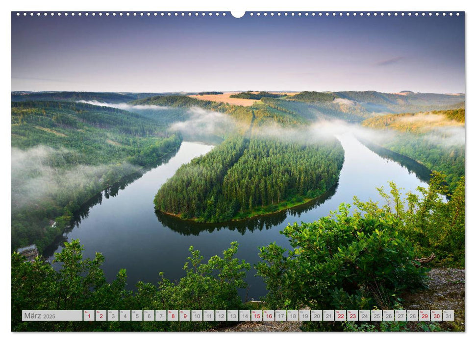 Thüringen Freistaat in Deutschlands Mitte (CALVENDO Premium Wandkalender 2025)