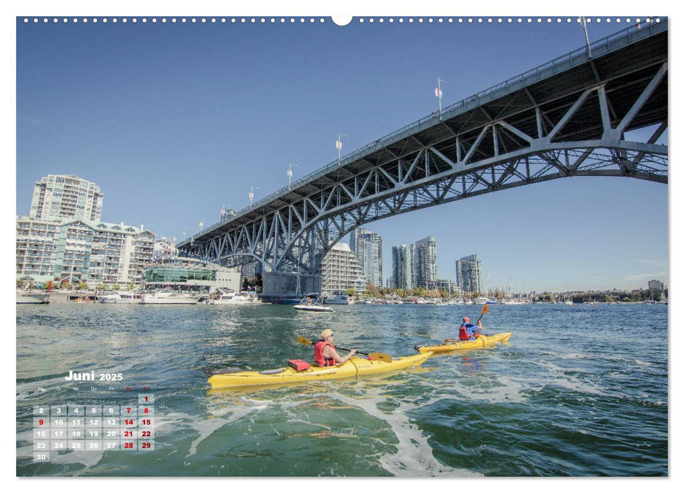 Vancouver & British Columbia (CALVENDO Premium Wandkalender 2025)