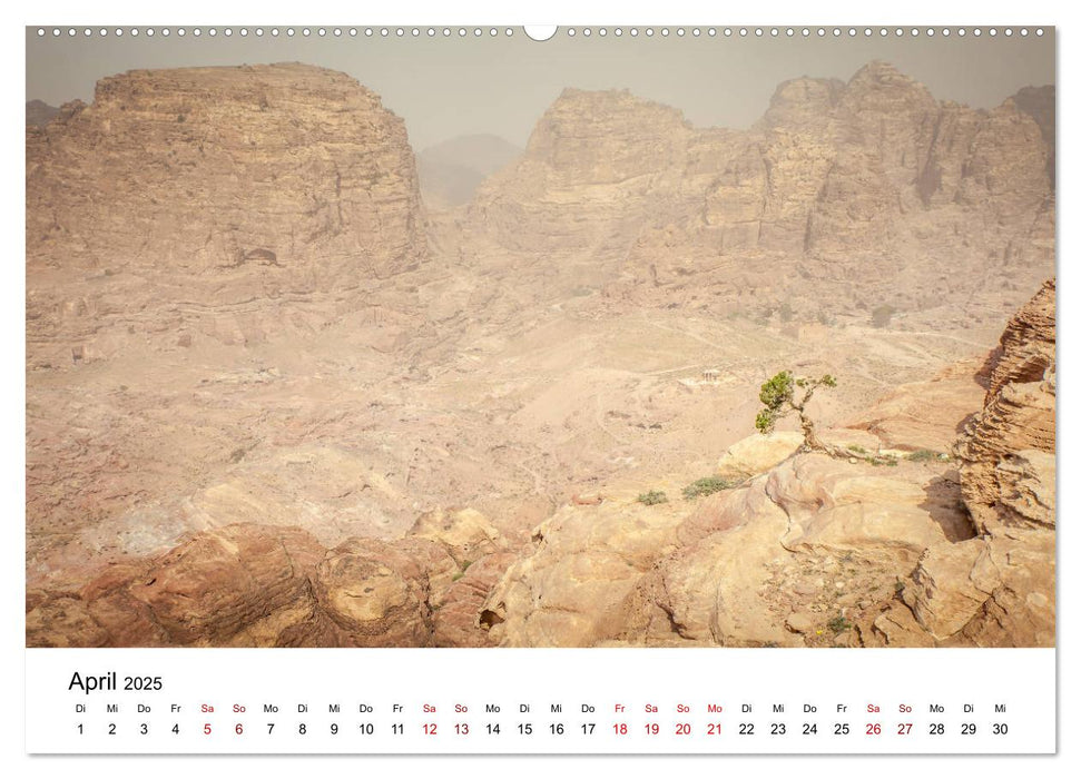 Reiseland Jordanien (CALVENDO Premium Wandkalender 2025)