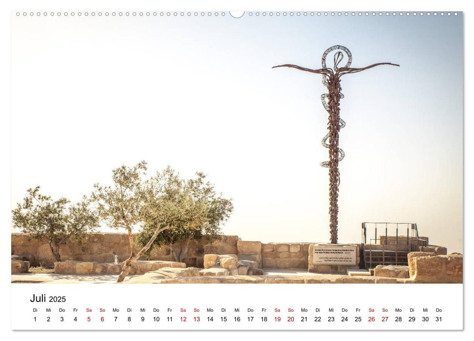 Reiseland Jordanien (CALVENDO Premium Wandkalender 2025)