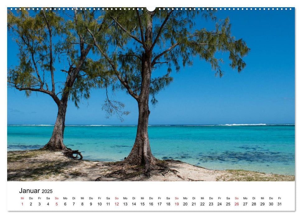 Mauritius - Wanderimpressionen von Rolf Dietz (CALVENDO Premium Wandkalender 2025)