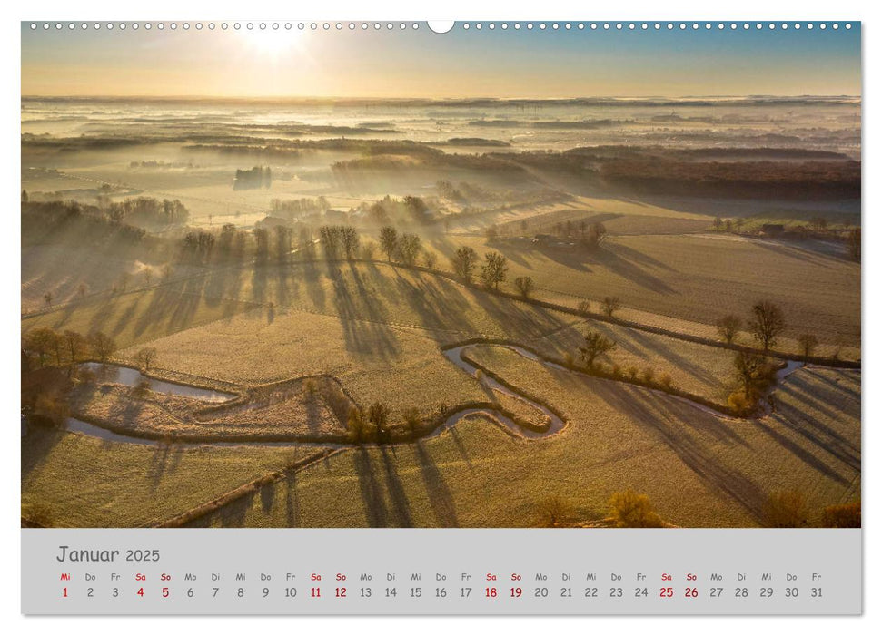 Das Ruhrgebiet Industrieromantik und Natur (CALVENDO Premium Wandkalender 2025)