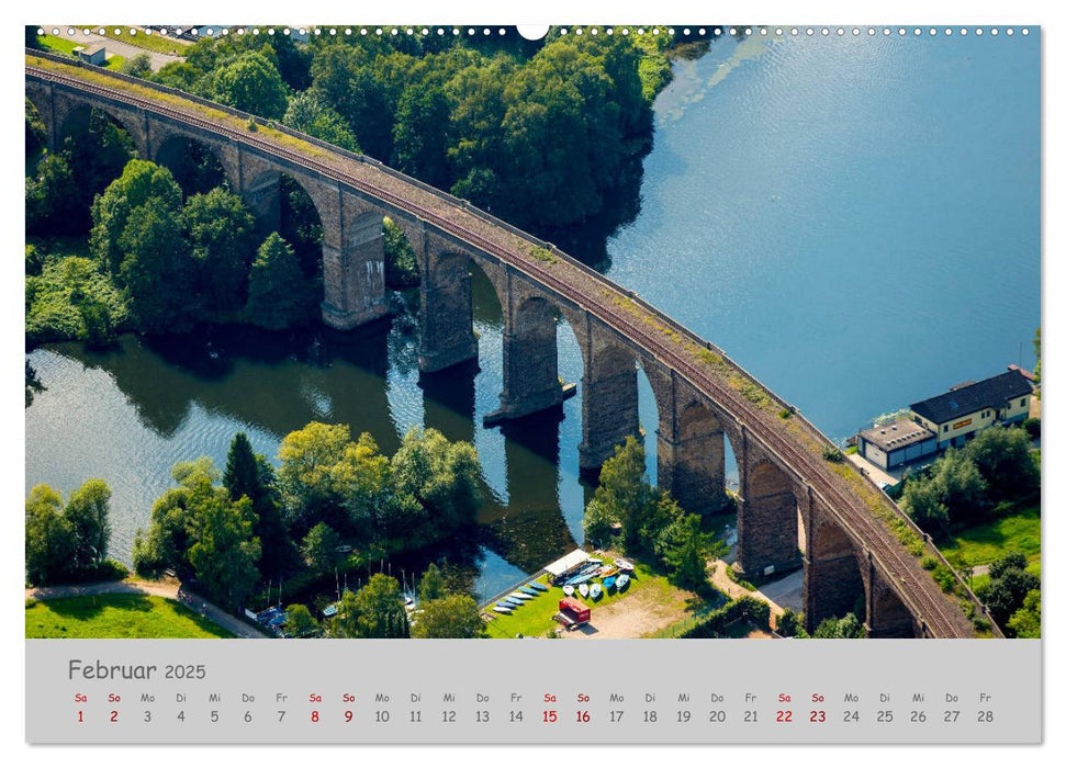 Das Ruhrgebiet Industrieromantik und Natur (CALVENDO Premium Wandkalender 2025)