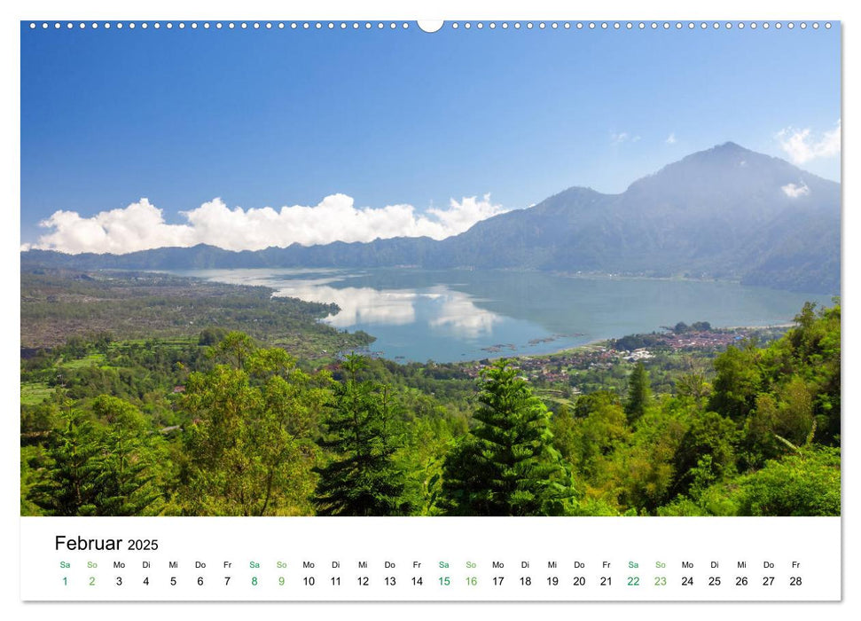 Innehalten auf Bali (CALVENDO Premium Wandkalender 2025)