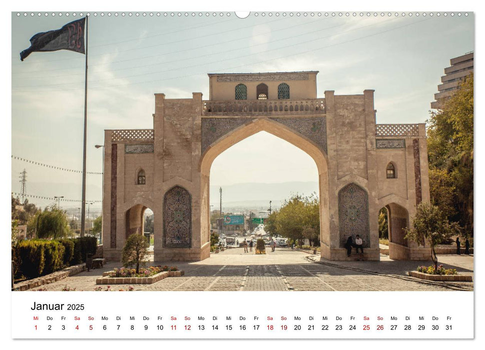 Rundreise Iran (CALVENDO Premium Wandkalender 2025)