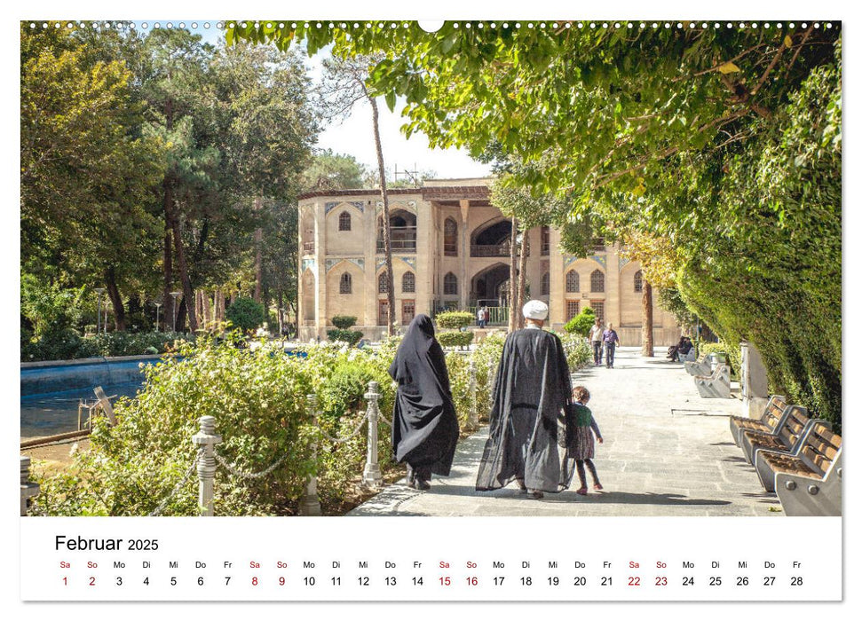 Rundreise Iran (CALVENDO Premium Wandkalender 2025)