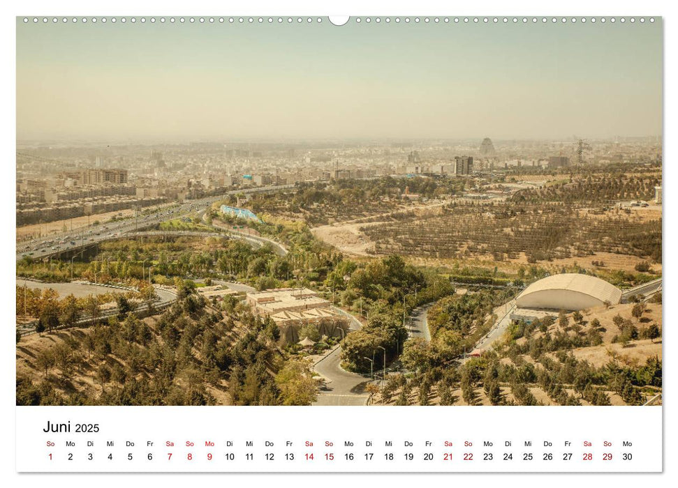 Rundreise Iran (CALVENDO Premium Wandkalender 2025)