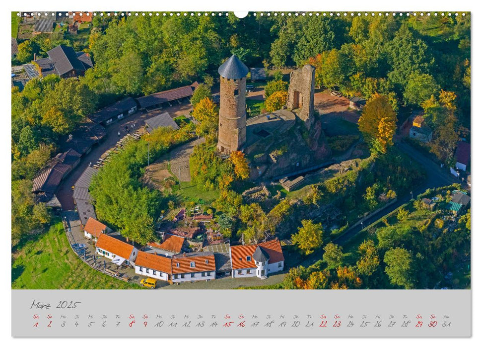 Saarland Weltkulturerbe und Wein (CALVENDO Premium Wandkalender 2025)