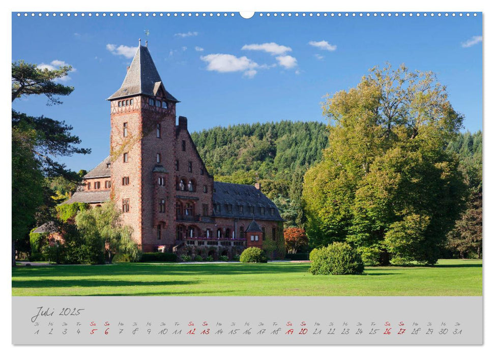 Saarland Weltkulturerbe und Wein (CALVENDO Premium Wandkalender 2025)