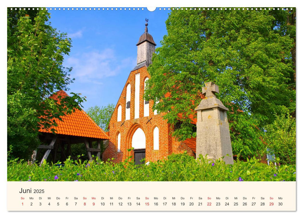 Ummanz - Naturparadies in der Rügener Boddenlandschaft (CALVENDO Premium Wandkalender 2025)