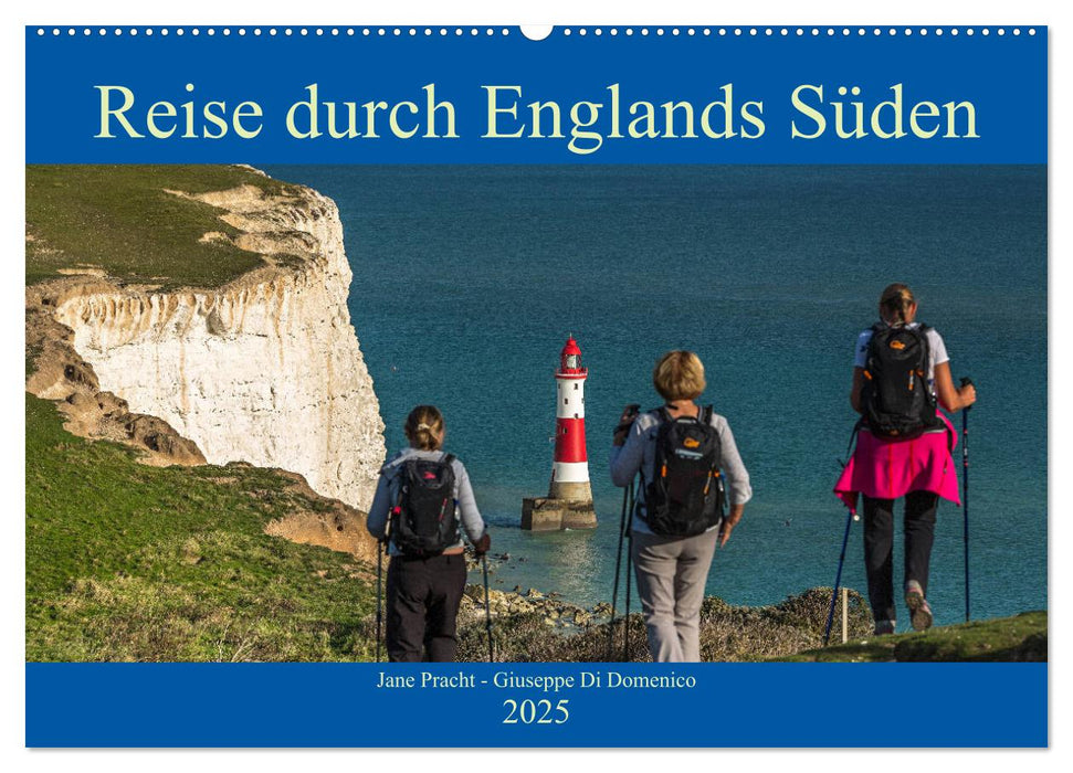 Reise durch Englands Süden (CALVENDO Wandkalender 2025)