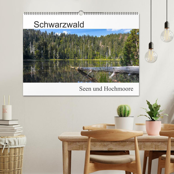 Schwarzwald, Seen und Hochmoore (CALVENDO Wandkalender 2025)