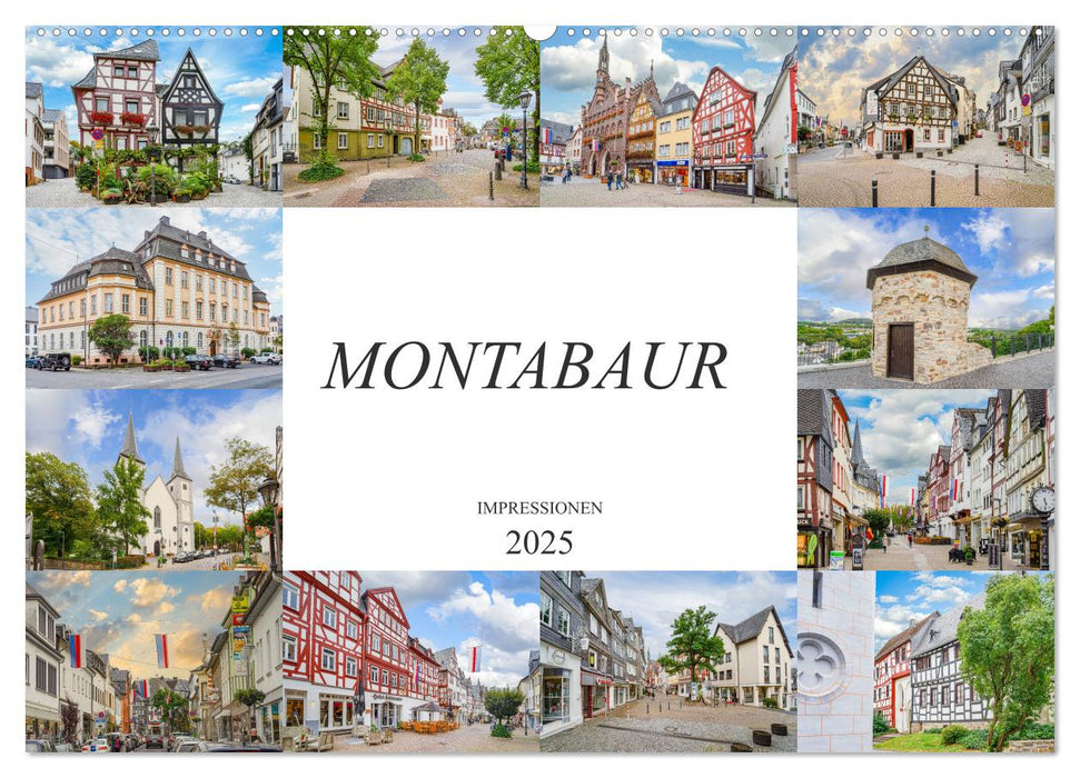 Montabaur Impressionen (CALVENDO Wandkalender 2025)