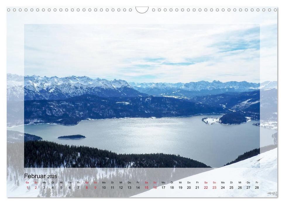 Walchensee (CALVENDO Wandkalender 2025)