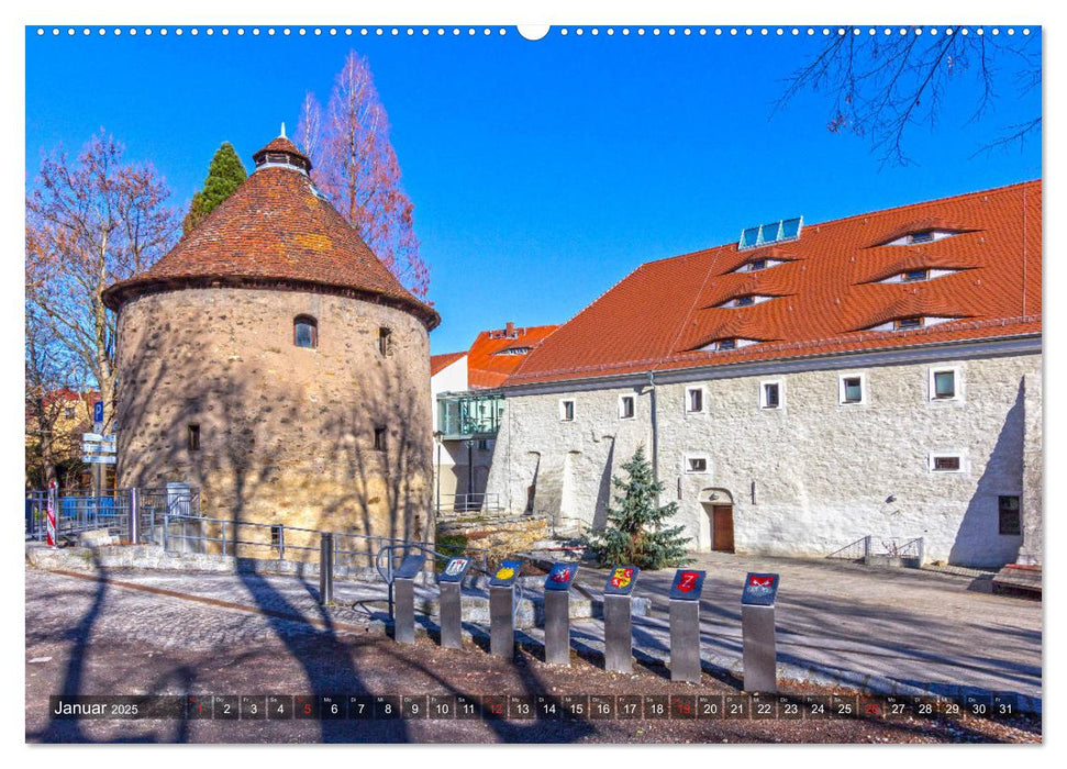 Unterwegs in Kamenz (CALVENDO Wandkalender 2025)