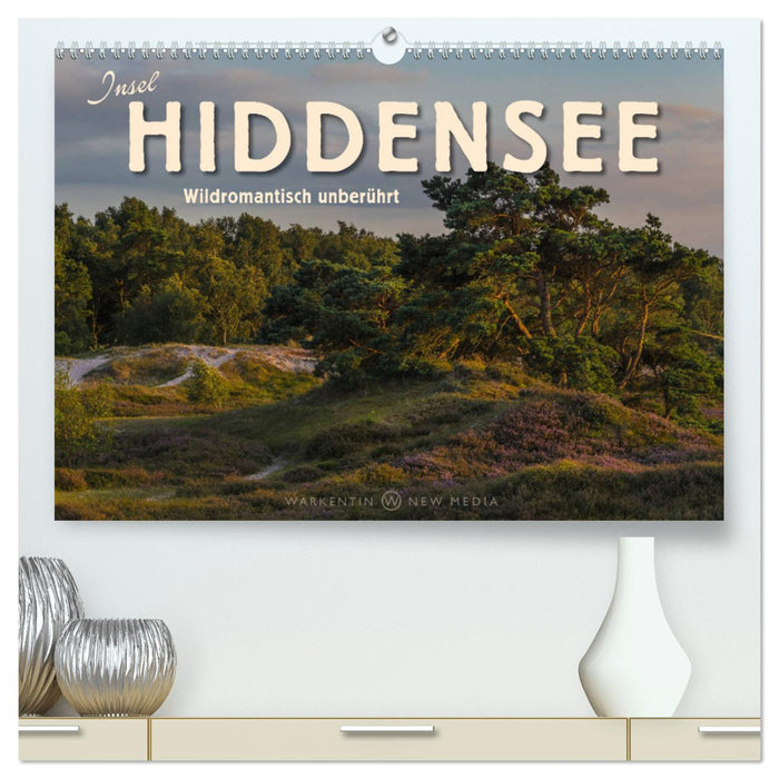 Insel Hiddensee - Wildromantisch unberührt (CALVENDO Premium Wandkalender 2025)