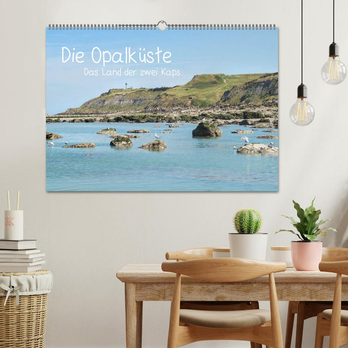 Die Opalküste - Das Land der zwei Kaps (CALVENDO Wandkalender 2025)