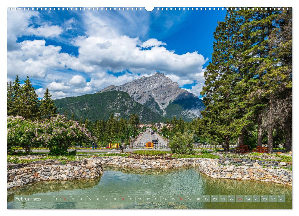 Unterwegs in Kanadas Westen (CALVENDO Wandkalender 2025)