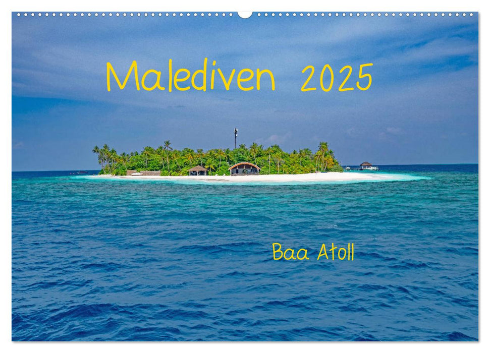 Malediven - Dreamland (CALVENDO Wandkalender 2025)