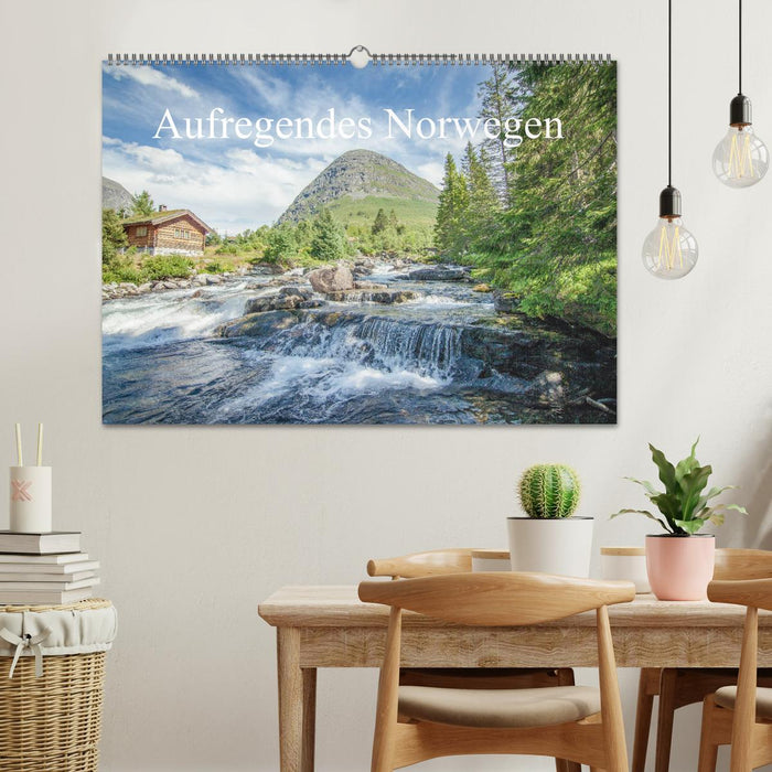 Aufregendes Norwegen (CALVENDO Wandkalender 2025)