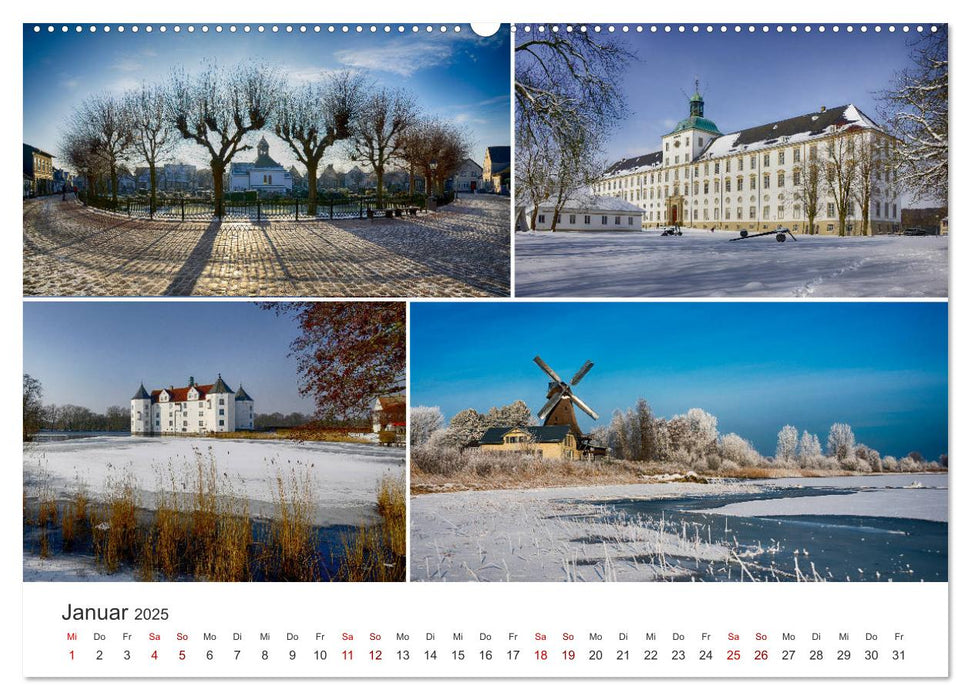 Schleswig-Holsteinische Impressionen (CALVENDO Premium Wandkalender 2025)