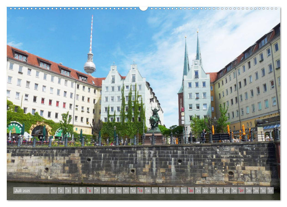 Bootstouren in und um Berlin (CALVENDO Premium Wandkalender 2025)