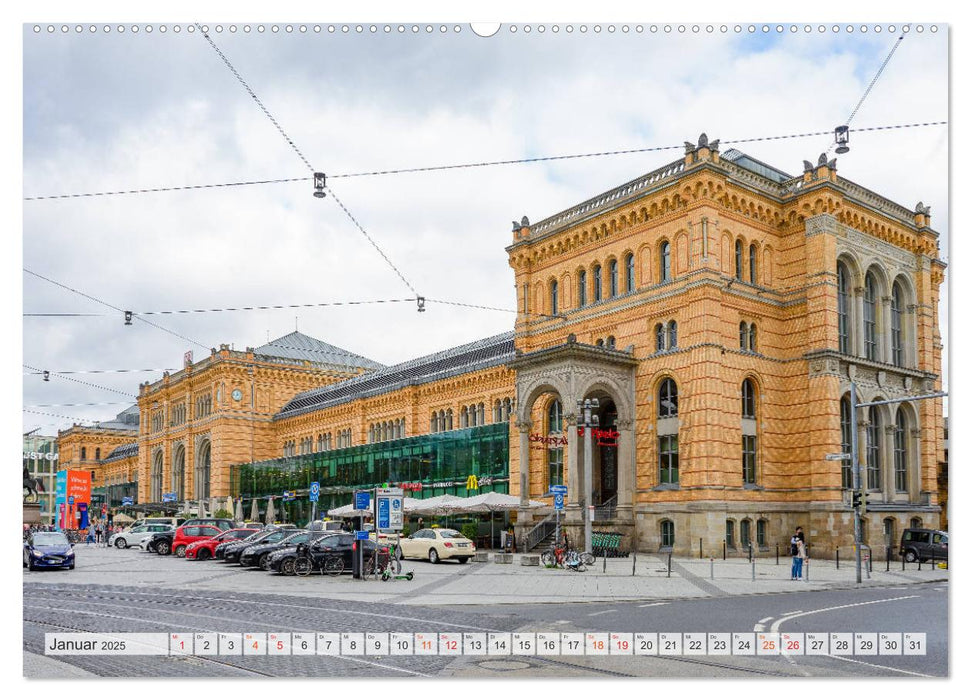 Hannover Stadtansichten (CALVENDO Wandkalender 2025)