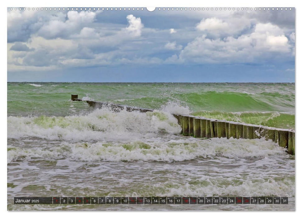 Impressionen von der Ostsee Fischland-Darß-Zingst (CALVENDO Premium Wandkalender 2025)