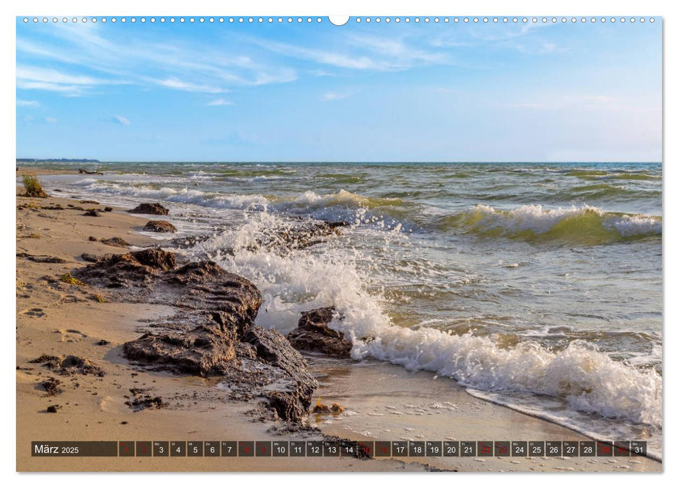 Impressionen von der Ostsee Fischland-Darß-Zingst (CALVENDO Premium Wandkalender 2025)