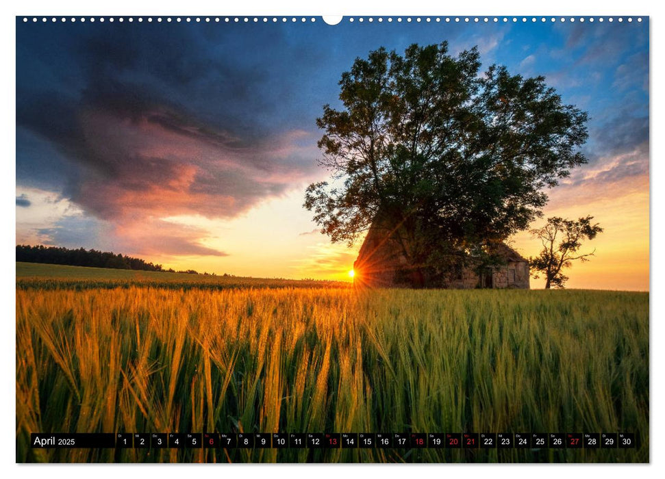 Bayerische Landschaften (CALVENDO Premium Wandkalender 2025)