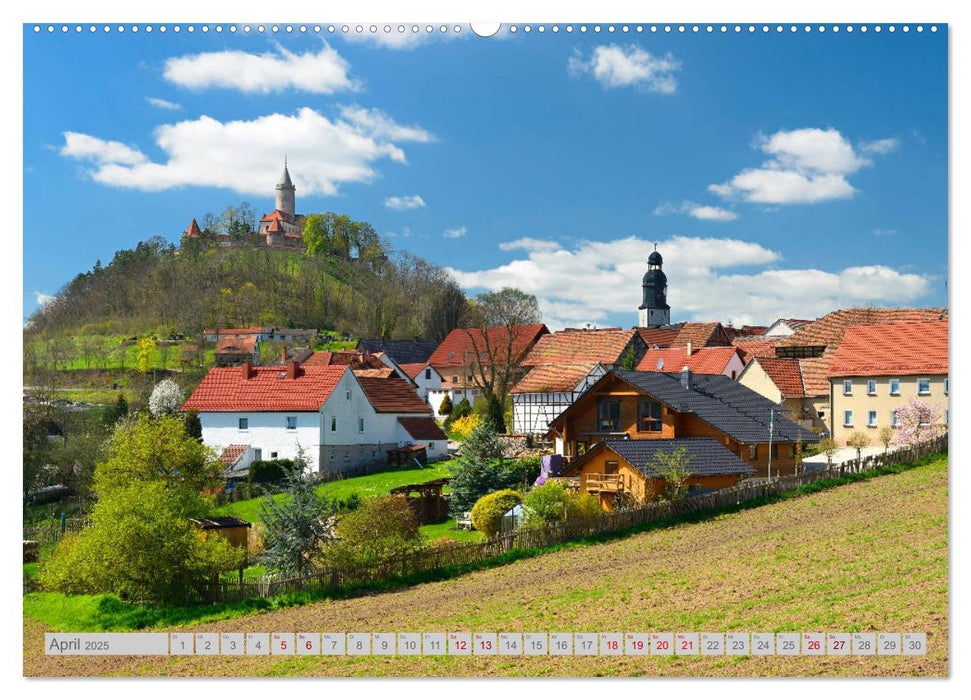 Thüringen Freistaat in Deutschlands Mitte (CALVENDO Wandkalender 2025)