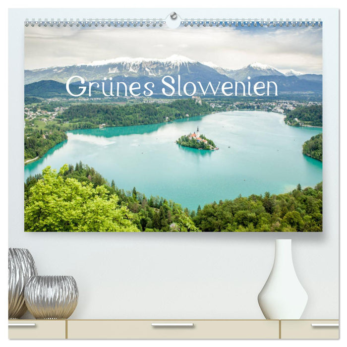 Grünes Slowenien (CALVENDO Premium Wandkalender 2025)