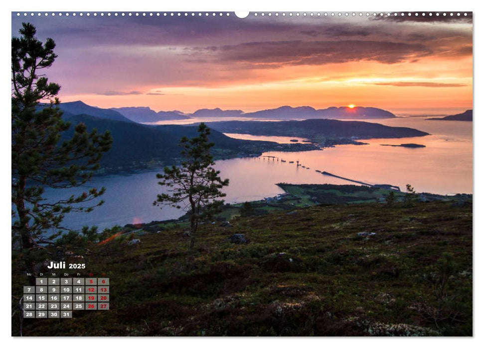 Aufregendes Norwegen (CALVENDO Premium Wandkalender 2025)