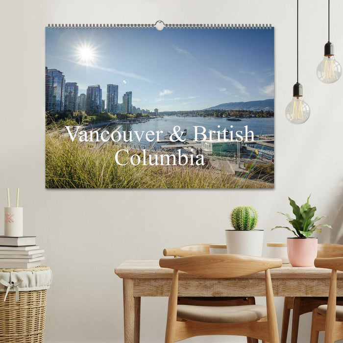 Vancouver & British Columbia (CALVENDO Wandkalender 2025)