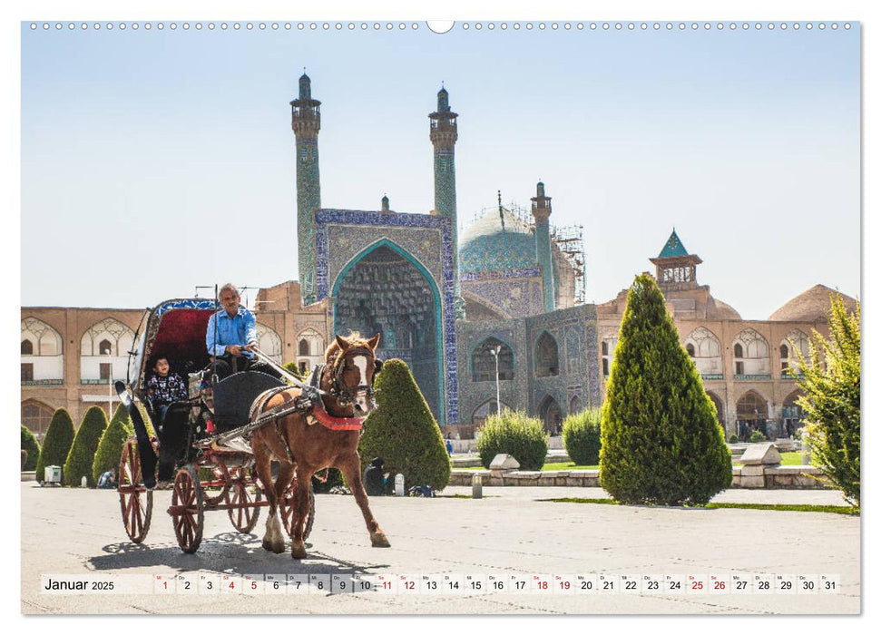 Persische Kultur Irans (CALVENDO Wandkalender 2025)