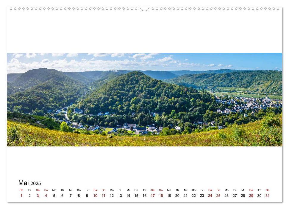 Mosel im Panorama (CALVENDO Premium Wandkalender 2025)