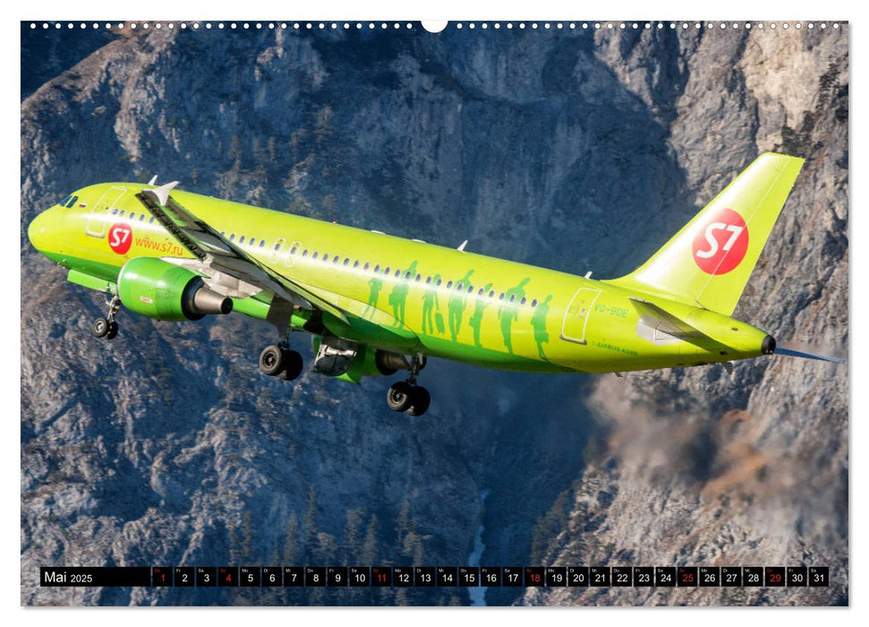 Flugzeugkalender (CALVENDO Premium Wandkalender 2025)