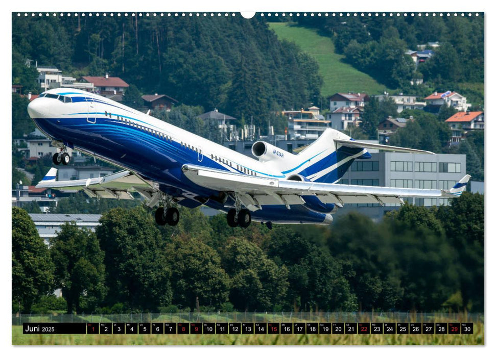 Flugzeugkalender (CALVENDO Premium Wandkalender 2025)