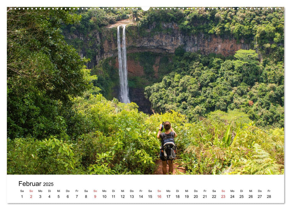Mauritius - Wanderimpressionen von Rolf Dietz (CALVENDO Wandkalender 2025)