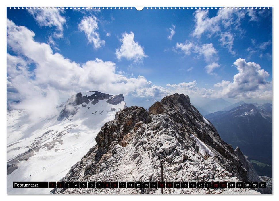 Wunderschöne Zugspitzarena (CALVENDO Premium Wandkalender 2025)