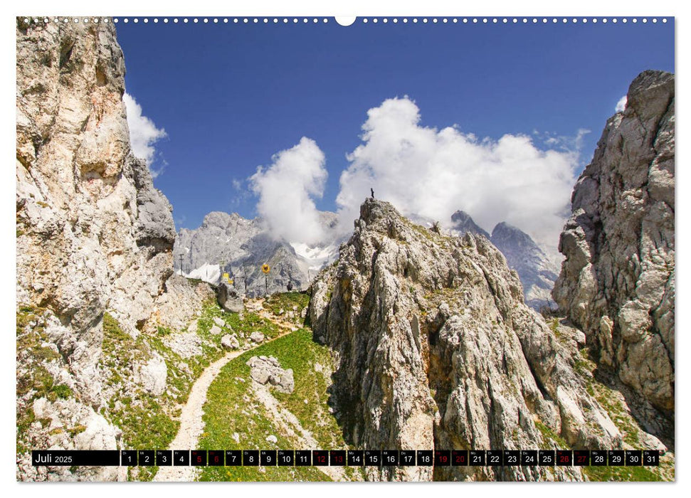 Wunderschöne Zugspitzarena (CALVENDO Premium Wandkalender 2025)