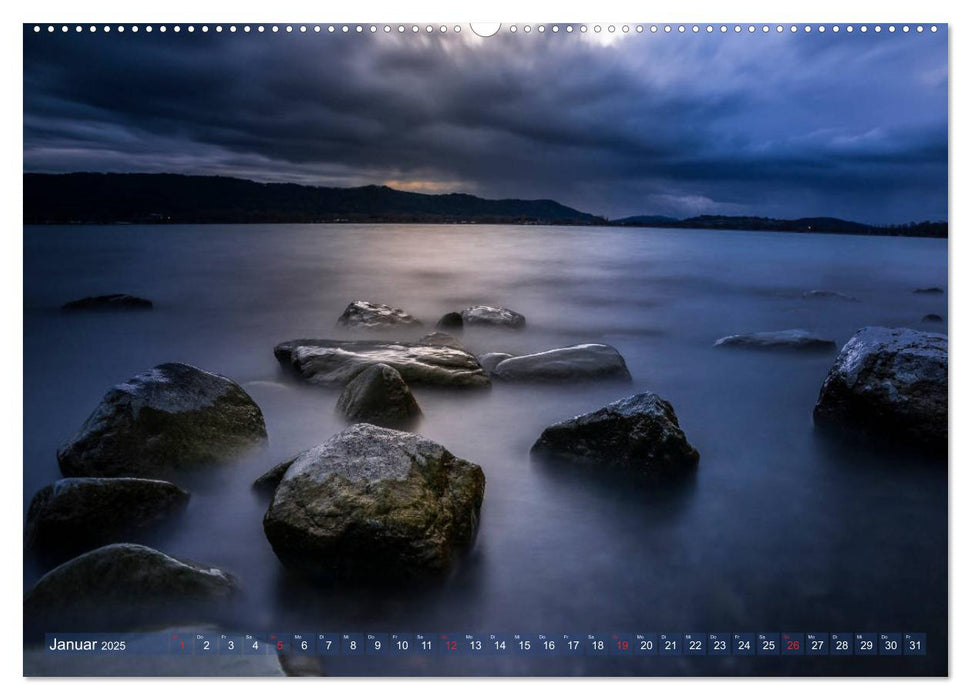 Farbenfroh Bodensee (CALVENDO Premium Wandkalender 2025)