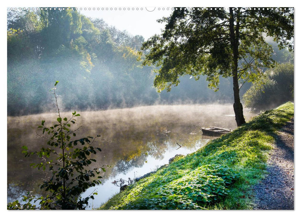 An den Ufern der Dordogne (CALVENDO Wandkalender 2025)