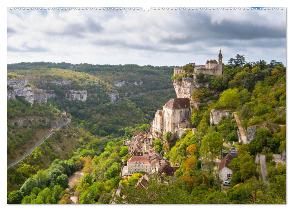 An den Ufern der Dordogne (CALVENDO Wandkalender 2025)