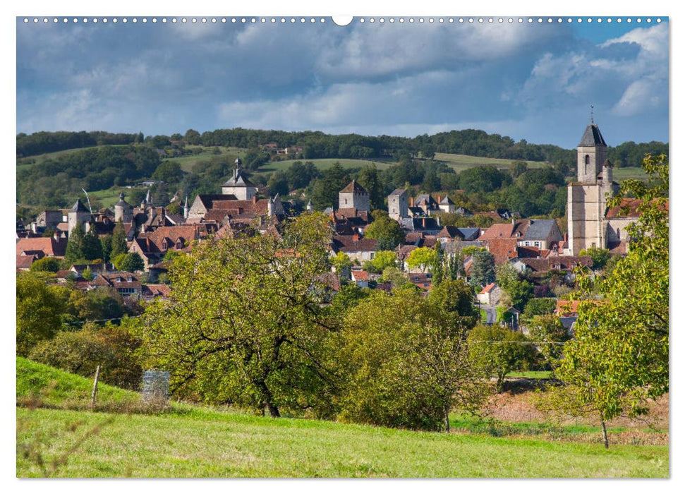 An den Ufern der Dordogne (CALVENDO Wandkalender 2025)